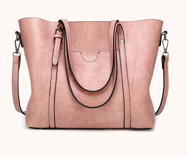 Ava Structured Leather Bag