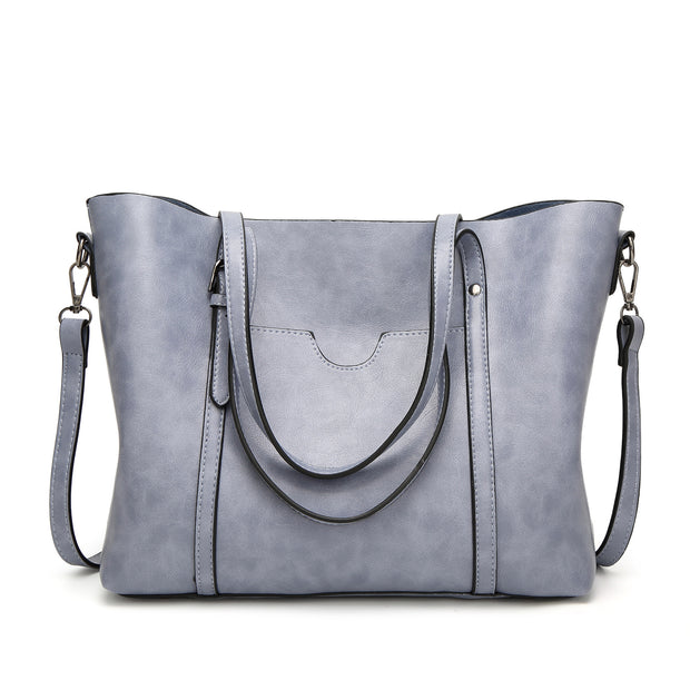 Ava Structured Leather Bag