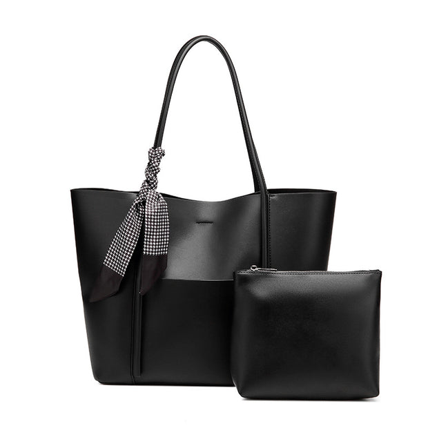 Luxe Leather Tote Bag