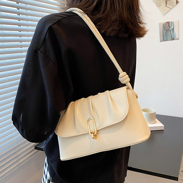 Plissé Shoulder Bag