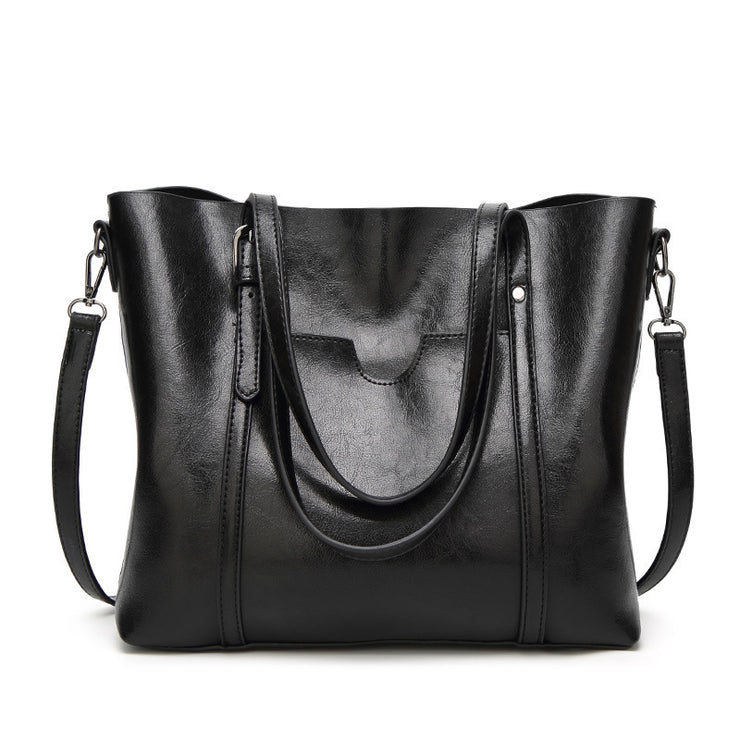 Ava Structured Leather Bag