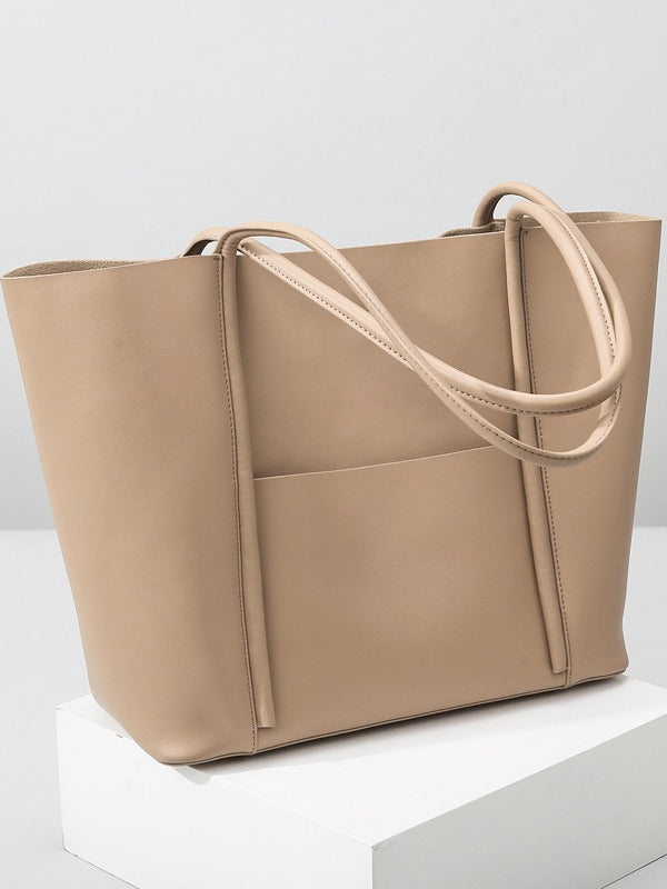 Luxe Leather Tote Bag