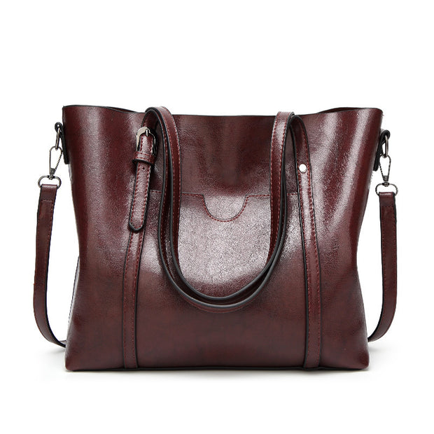 Ava Structured Leather Bag