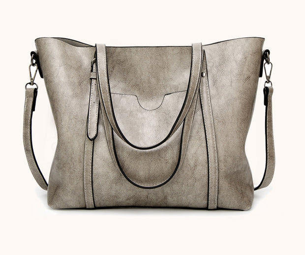 Ava Structured Leather Bag